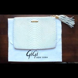GiGi New York All-In-One Python Clutch